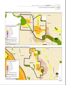 This weird map makes it look like housing could be built in parks!